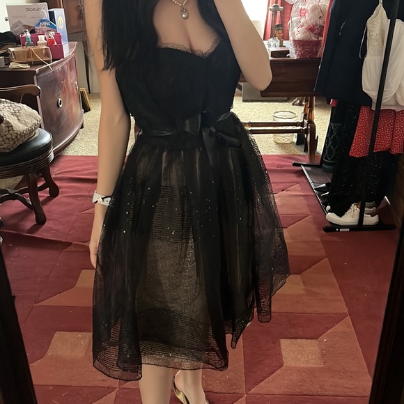 Chetta B black Dress size 8 - Picture 3 of 9